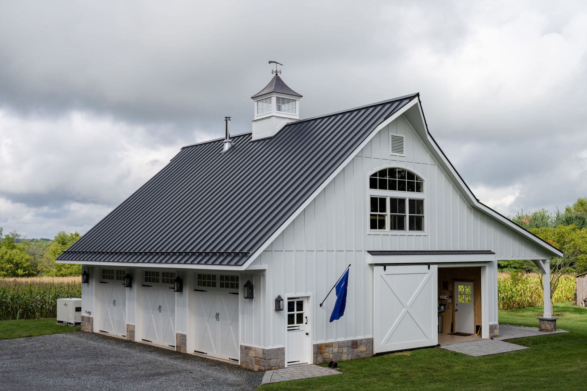 barn style home in central new jersey by gtg builders 