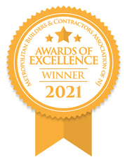 2021 Awards of Excellence Winner GTG Builders in NJ