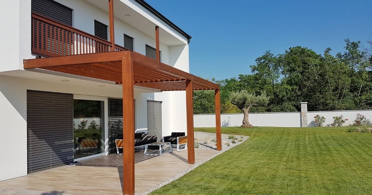 Pergola on Passive House