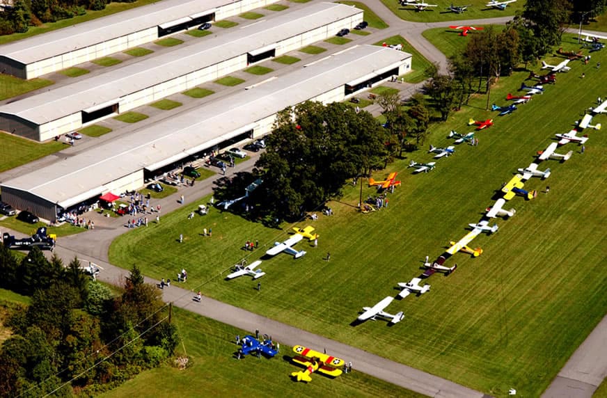 chapter 663 fly-in at sky manor airport in pittstown nj - photo by sky manor airport