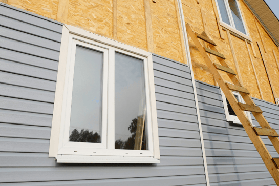 Fiber Cement Siding on Custom Home in Hunterdon County NJ