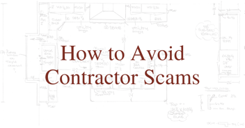 How to Avoid Contractor Scams