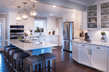 Solid Surface Countertops in Custom Home in Hunterdon County NJ