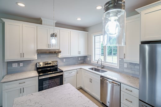 Tewksbury Custom Home Kitchen