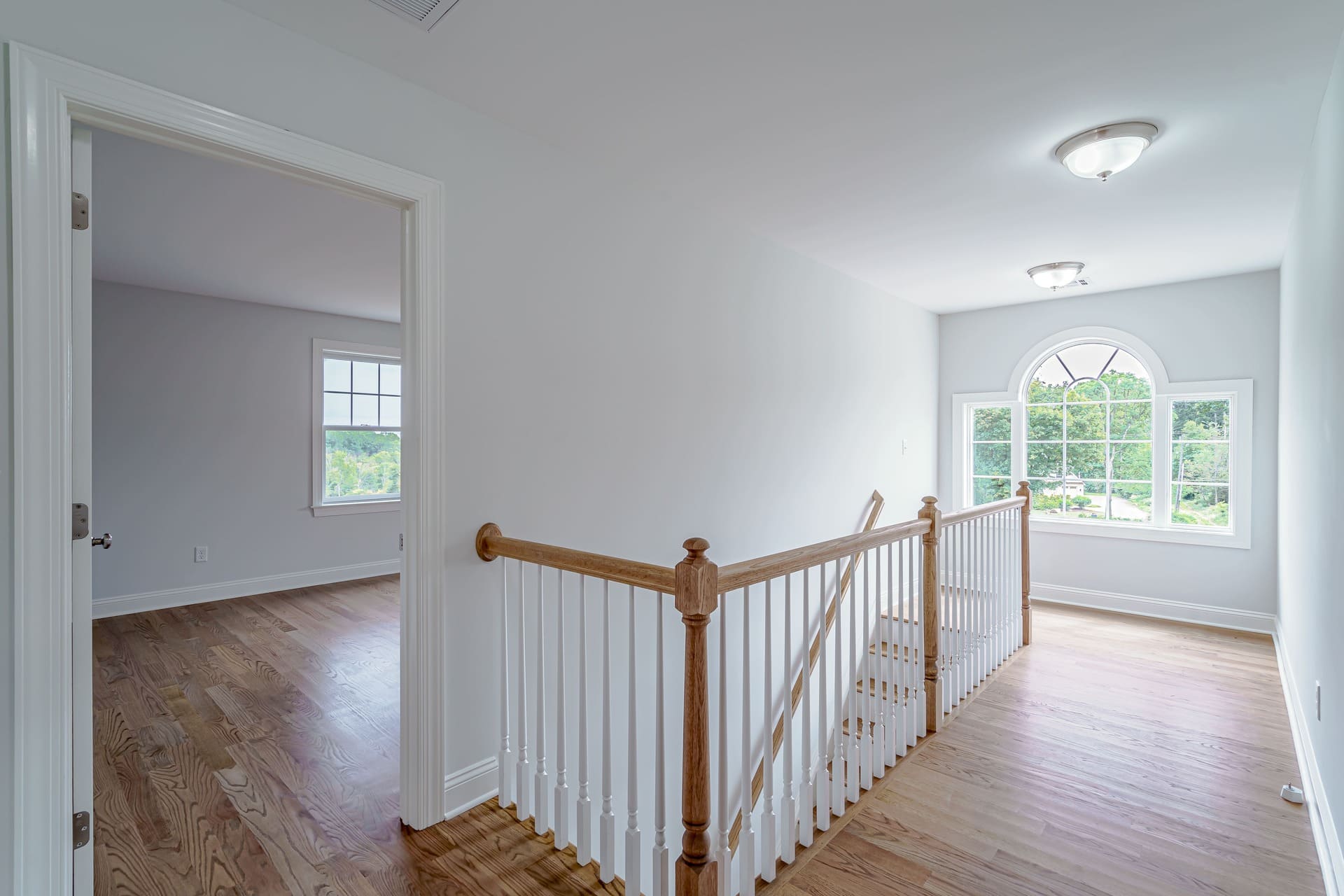 View of Staircase in Custom Home by gtg builders in central new jersey